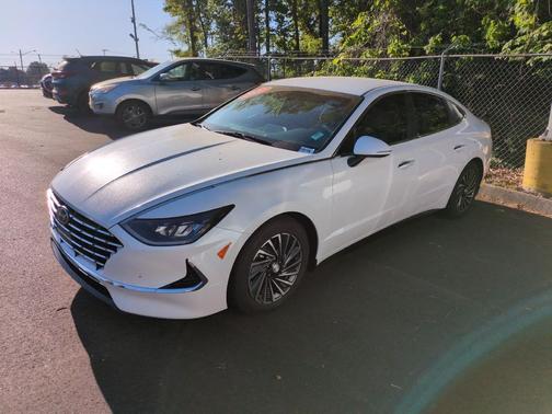 Hyper White 2022 Hyundai SONATA Hybrid SE