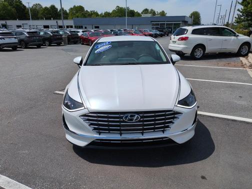 Hyper White 2022 Hyundai SONATA Hybrid SE