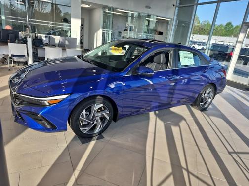 Intense Blue 2025 Hyundai ELANTRA HEV Limited