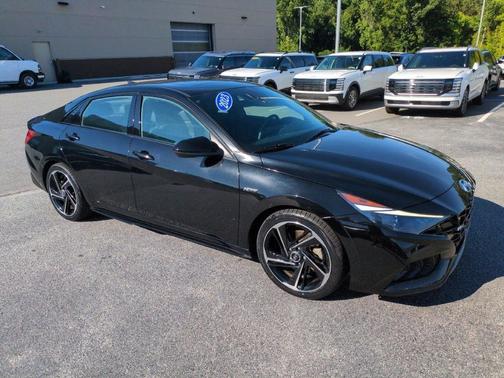 Phantom Black 2023 Hyundai ELANTRA N Line