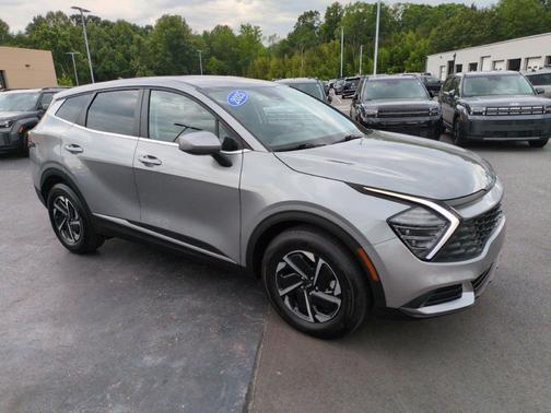 Steel Gray 2025 Kia Sportage Hybrid LX