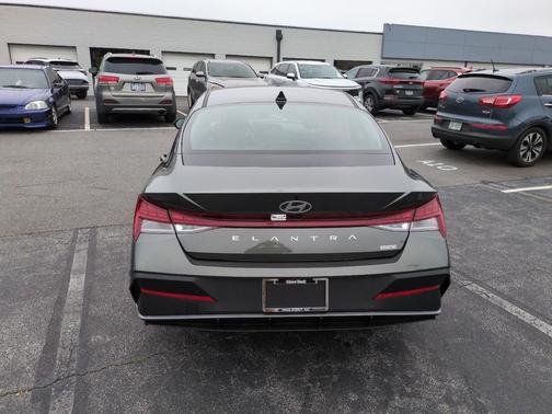 Amazon Gray 2026 Hyundai ELANTRA HEV Blue