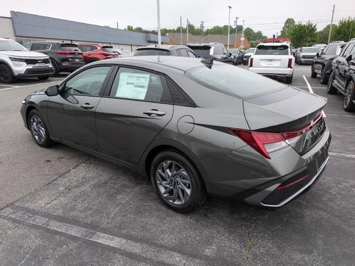 Amazon Gray 2026 Hyundai ELANTRA HEV Blue