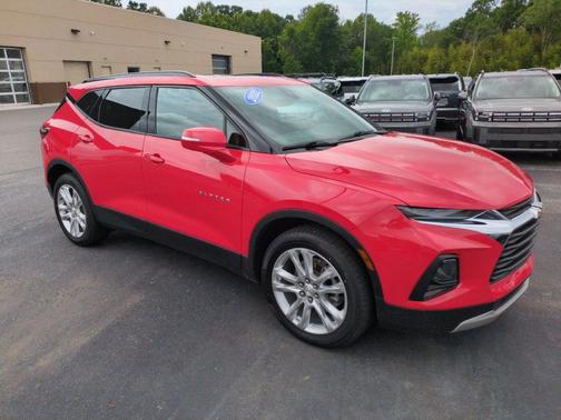 Red Hot 2022 Chevrolet Blazer 3LT