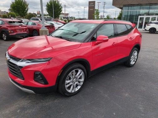 Red Hot 2022 Chevrolet Blazer 3LT