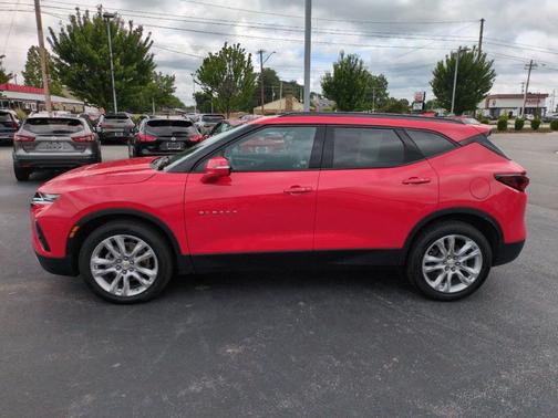 Red Hot 2022 Chevrolet Blazer 3LT