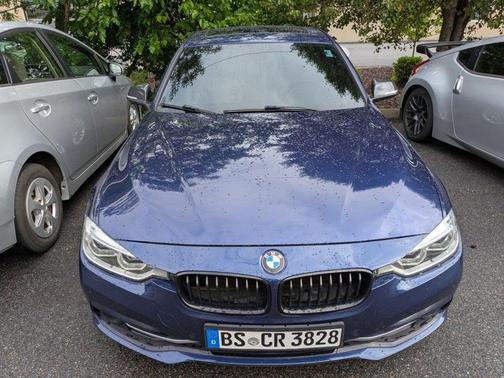 Blue 2018 BMW 340 340i