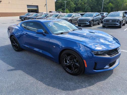 Riverside Blue Metallic 2022 Chevrolet Camaro 1LT