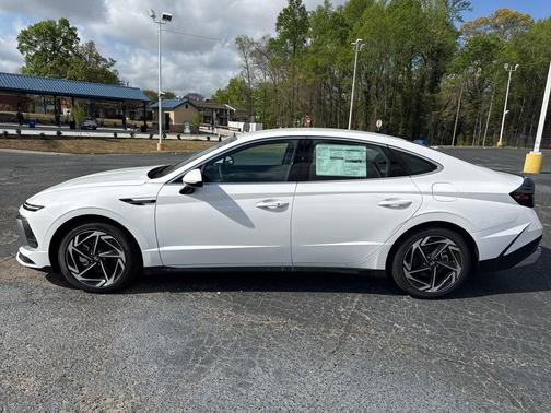 Serenity White 2026 Hyundai SONATA SEL