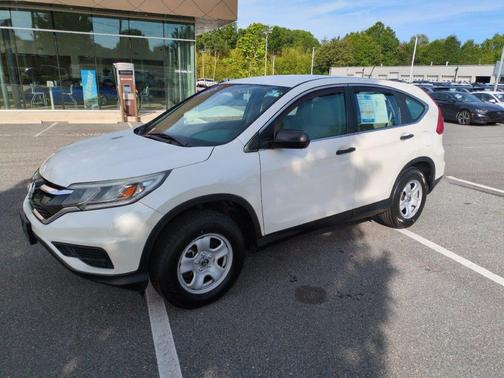 White Diamond Pearl 2015 Honda CR-V LX