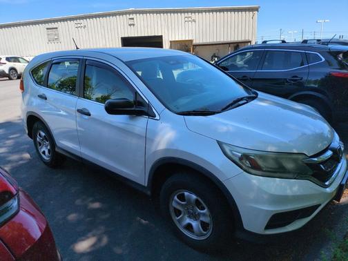 White Diamond Pearl 2015 Honda CR-V LX