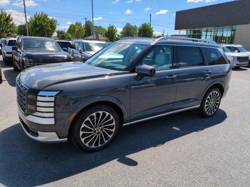 Ecotronic Gray Pearl 2026 Hyundai Palisade Hybrid Calligraphy