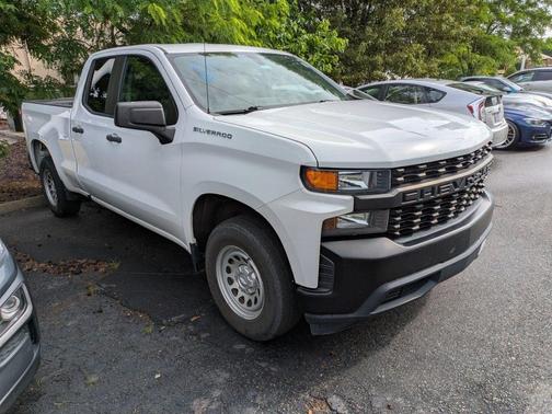 Summit White 2021 Chevrolet Silverado 1500 WT