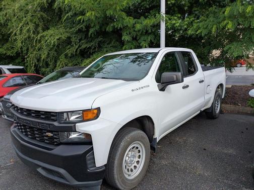 Summit White 2021 Chevrolet Silverado 1500 WT