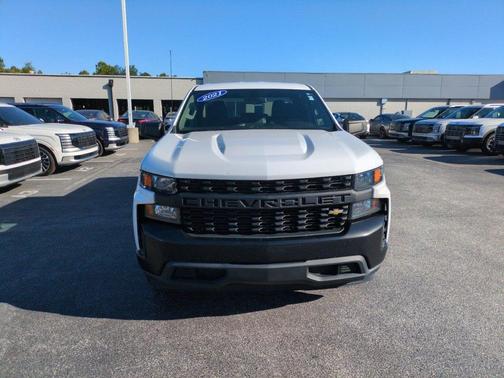 Summit White 2021 Chevrolet Silverado 1500 WT