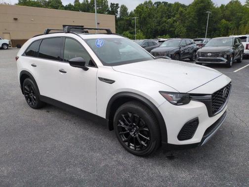 Rhodium White Premium 2025 Mazda CX-70 3.3 Turbo Premium Plus Package