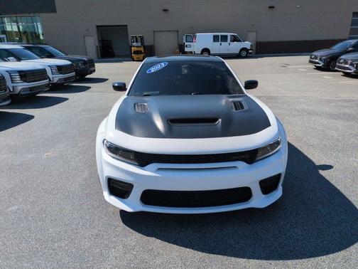 White Knuckle Clearcoat 2023 Dodge Charger SRT Hellcat Widebody Jailbreak