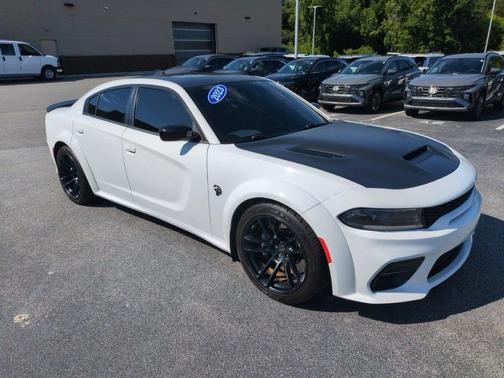 White Knuckle Clearcoat 2023 Dodge Charger SRT Hellcat Widebody Jailbreak