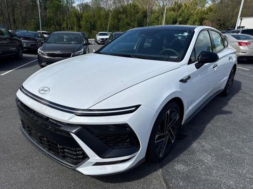 Serenity White 2026 Hyundai SONATA N Line