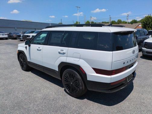 Serenity White 2026 Hyundai SANTA FE HEV Calligraphy