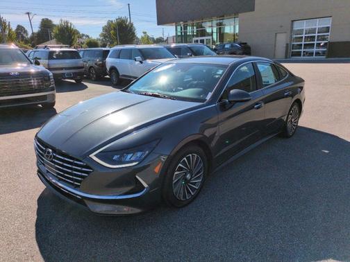 Portofino Gray 2022 Hyundai SONATA Hybrid SE