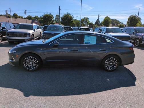 Portofino Gray 2022 Hyundai SONATA Hybrid SE
