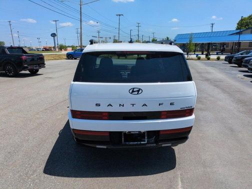 Serenity White 2026 Hyundai SANTA FE HEV Calligraphy