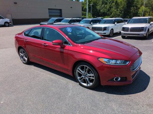 Ruby Red Tinted Clearcoat 2015 Ford Fusion Titanium