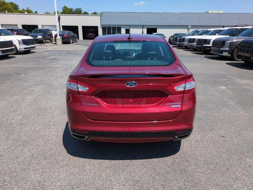 Ruby Red Tinted Clearcoat 2015 Ford Fusion Titanium