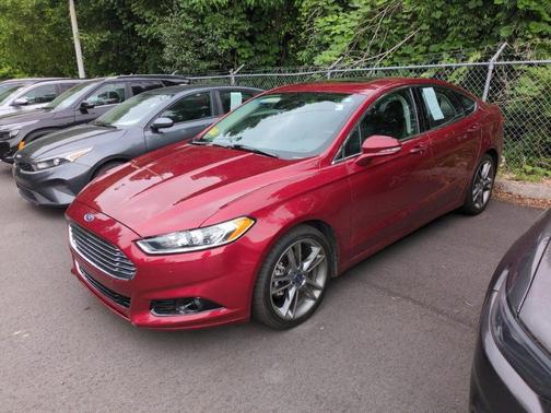 Ruby Red Tinted Clearcoat 2015 Ford Fusion Titanium