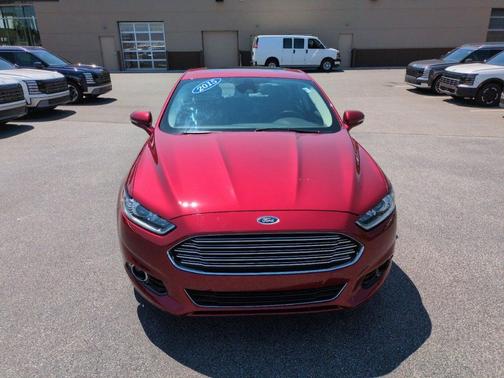 Ruby Red Tinted Clearcoat 2015 Ford Fusion Titanium