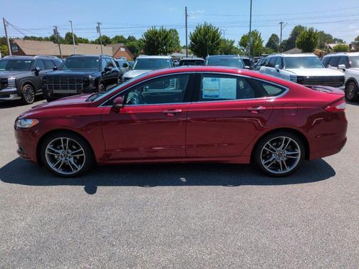 Ruby Red Tinted Clearcoat 2015 Ford Fusion Titanium