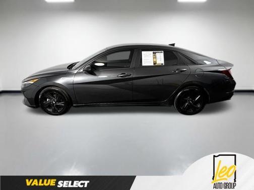 Portofino Gray 2021 Hyundai ELANTRA SEL