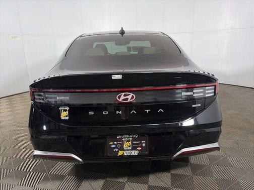 Black 2026 Hyundai SONATA SEL Sport