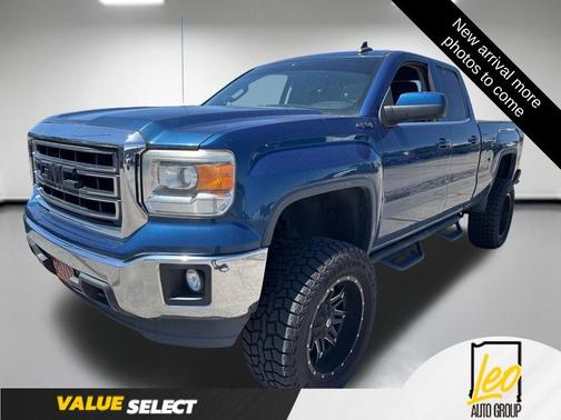 Stone Blue Metallic 2015 GMC Sierra 1500 SLE