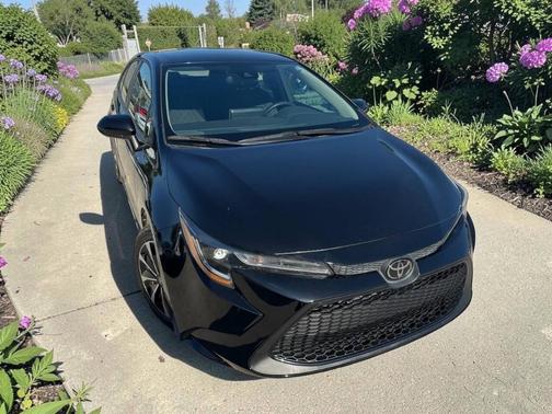 Black Sand Pearl 2021 Toyota Corolla LE