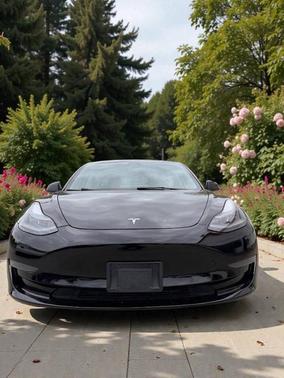 Black 2022 Tesla Model 3 Base