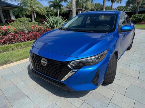 Electric Blue Metallic 2024 Nissan Sentra SV