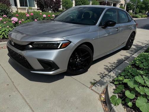 Lunar Silver Metallic 2024 Honda Civic Sport