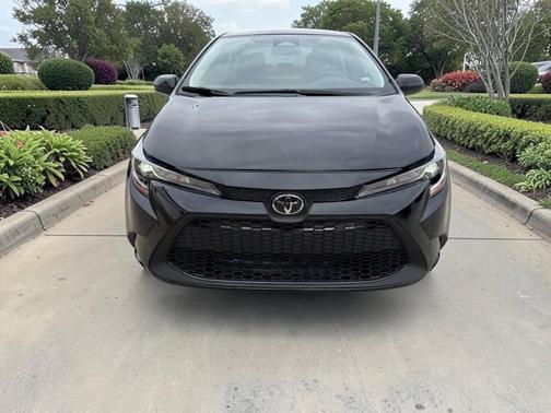 Midnight Black Metallic 2025 Toyota Corolla LE