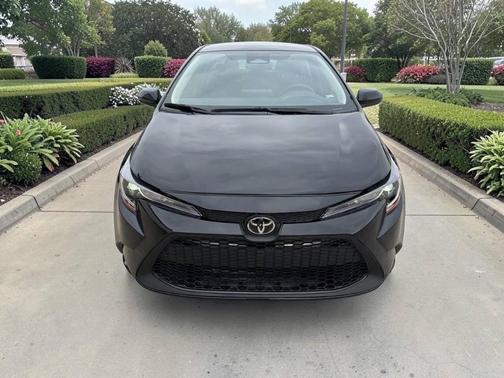 Midnight Black Metallic 2025 Toyota Corolla LE