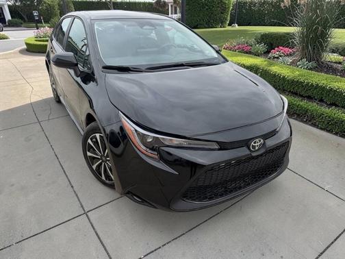 Midnight Black Metallic 2025 Toyota Corolla LE