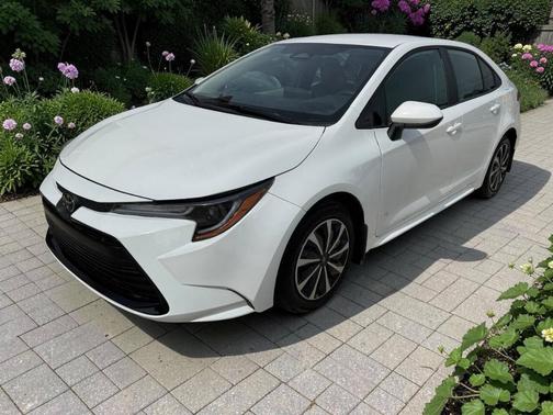 White 2026 Toyota Corolla LE