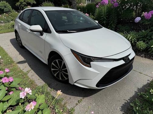 White 2026 Toyota Corolla LE