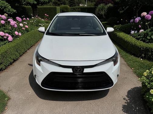 White 2026 Toyota Corolla LE