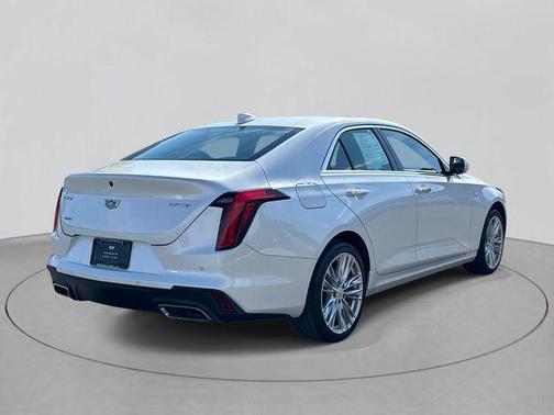 Crystal White Tricoat 2020 Cadillac CT4 Premium Luxury