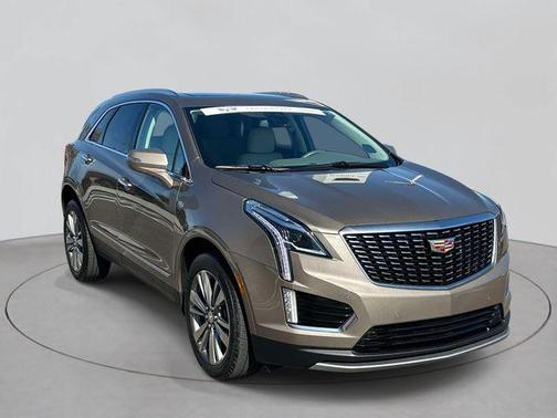 Latte Metallic 2023 Cadillac XT5 Premium Luxury