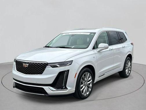 Crystal White Tricoat 2024 Cadillac XT6 Premium Luxury AWD