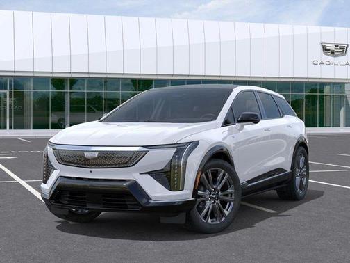 Vibrant White Tricoat 2026 Cadillac OPTIQ Premium Sport