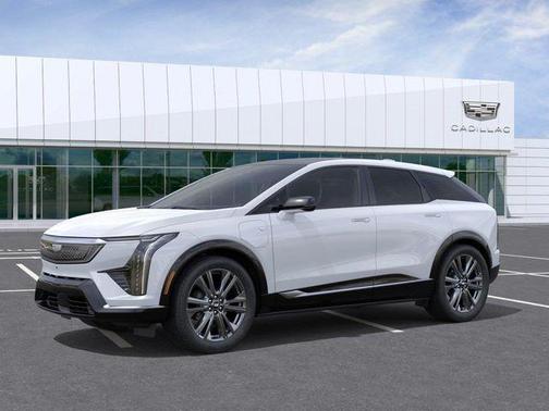 Vibrant White Tricoat 2026 Cadillac OPTIQ Premium Sport